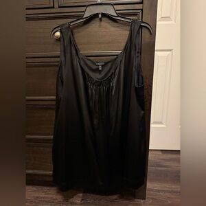 Eileen fisher Women 2XL Silk Black Tank Top